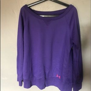 Under Armor scoop Neck Pullover